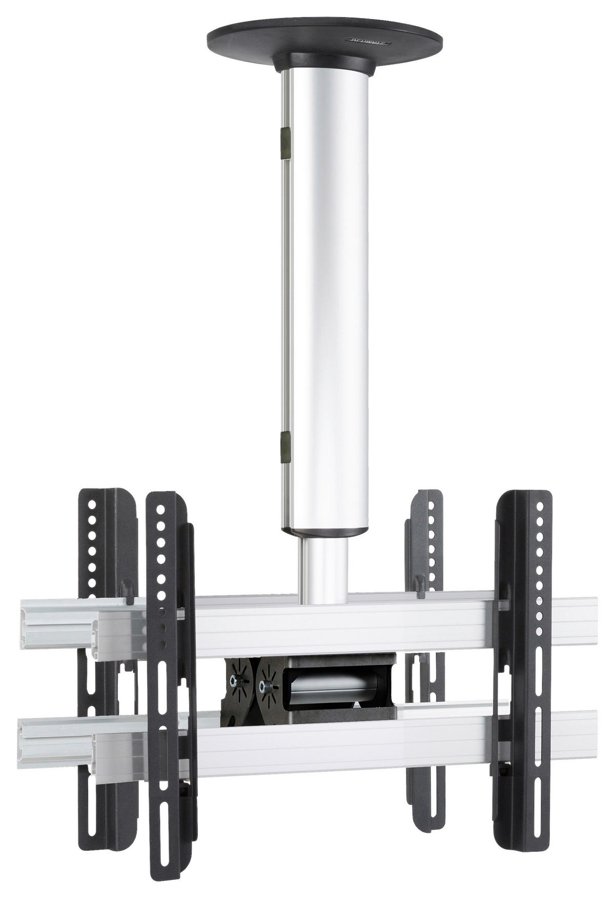 TV-HALTERUNG Silberfarben  - Silberfarben, Modern, Metall (42/50/19cm) - MID.YOU