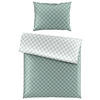 BETTWÄSCHESET Wycom Satin 160/210 cm  65 cm/100 cm  - Grün, Konventionell, Textil (160/210cm) - Esposa