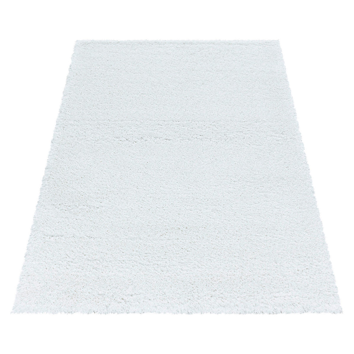 KOBEREC S VYSOKÝM VLASEM, 80/150 cm, bílá - bílá, Basics, textil (80/150cm) - Novel