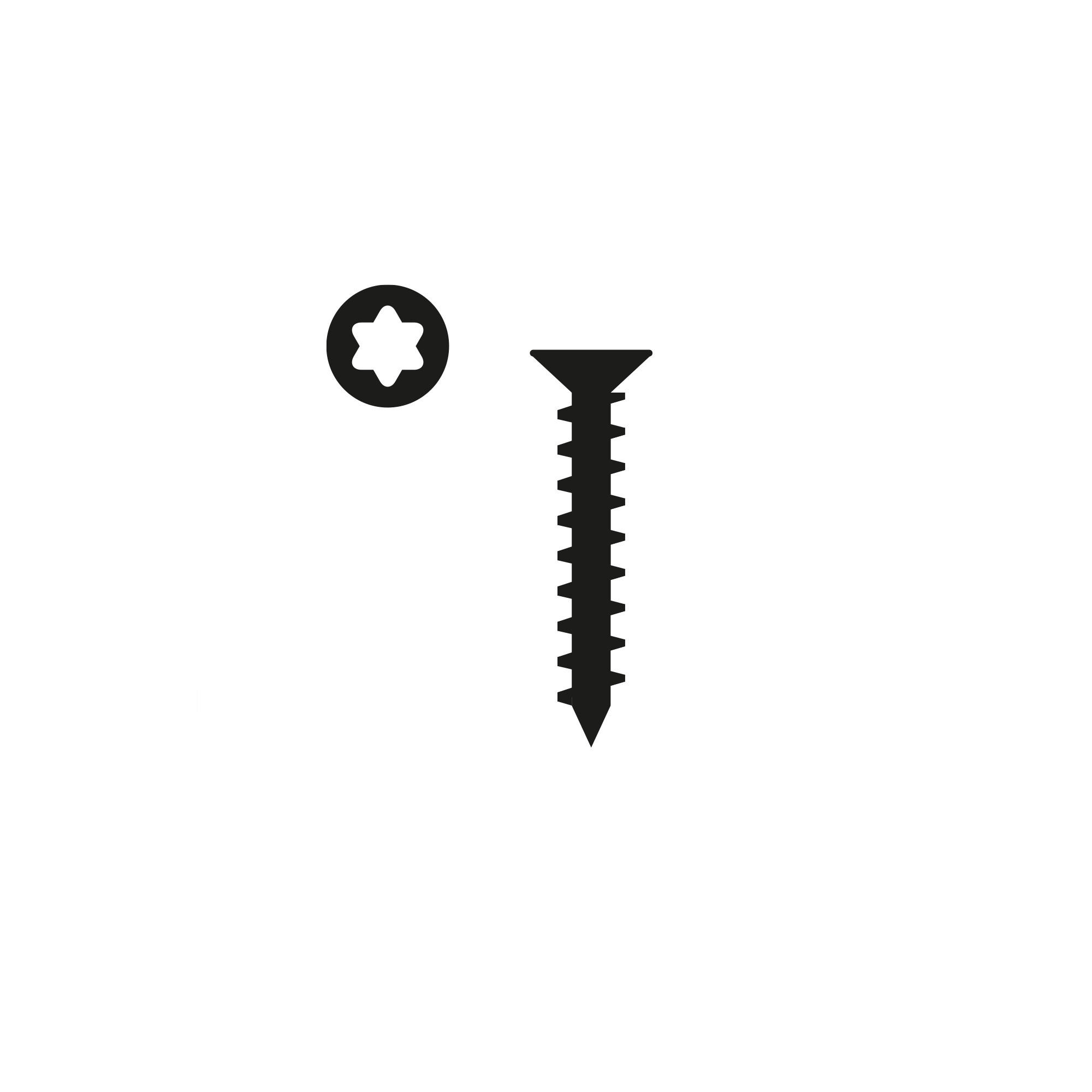 SCHRAUBENSORTIMENT  - Schwarz, KONVENTIONELL, Metall (9/5,5/9cm)