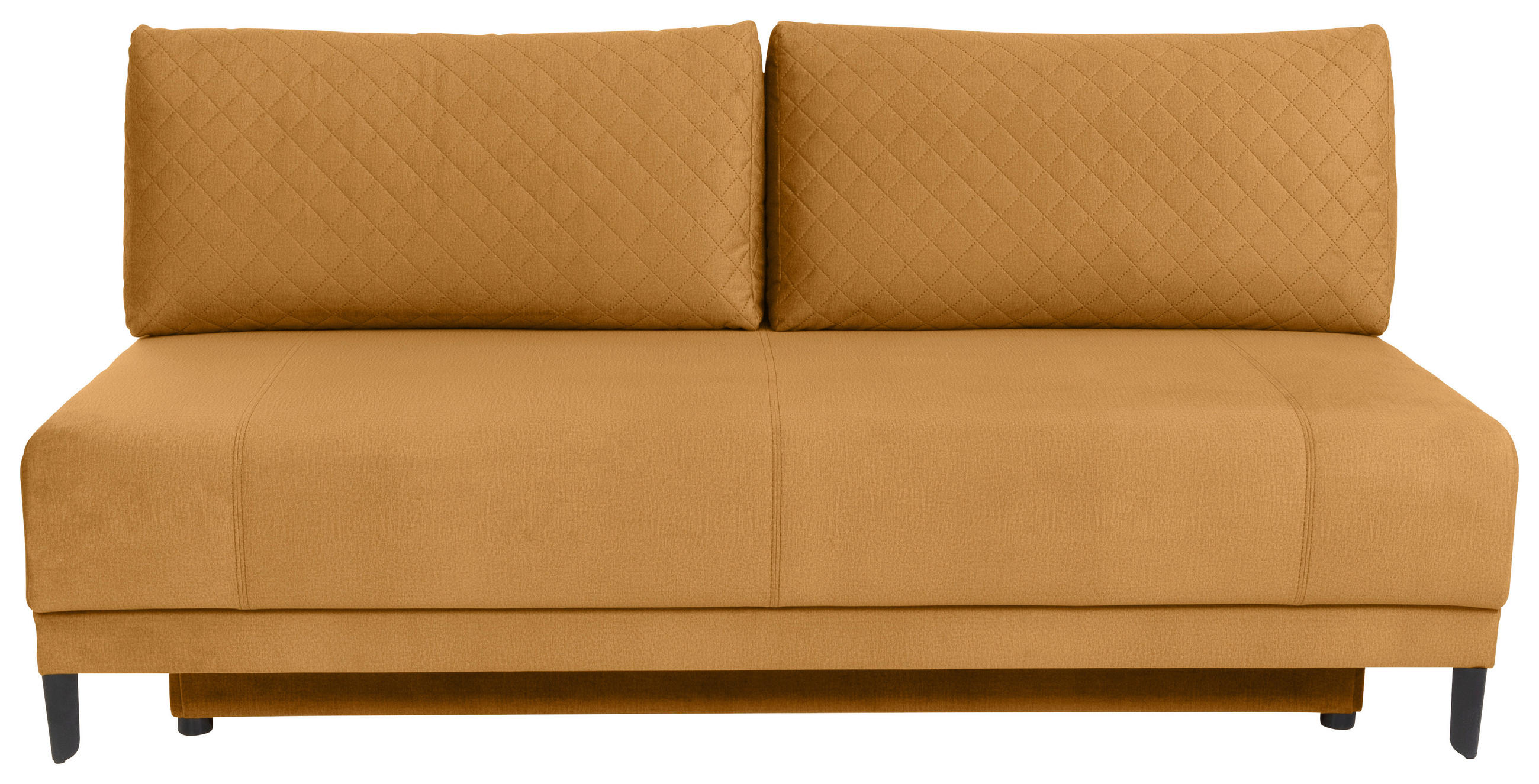 MID.YOU ROZKLADACIA POHOVKA, textil, žltá