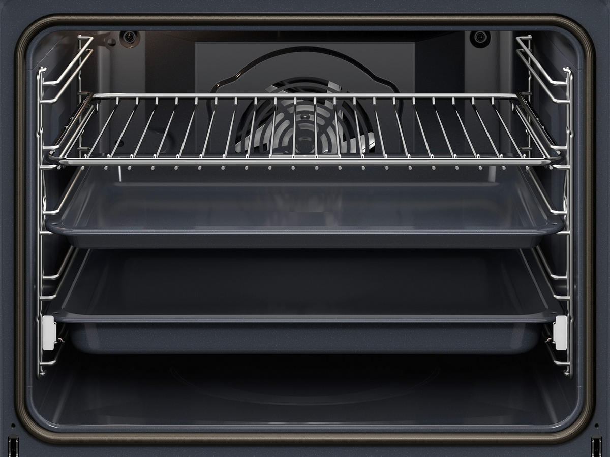 EINBAUBACKOFEN KOFBP38T MattBlack  - Schwarz, Basics, Glas/Metall (59,5/59,4/54,8cm) - Electrolux