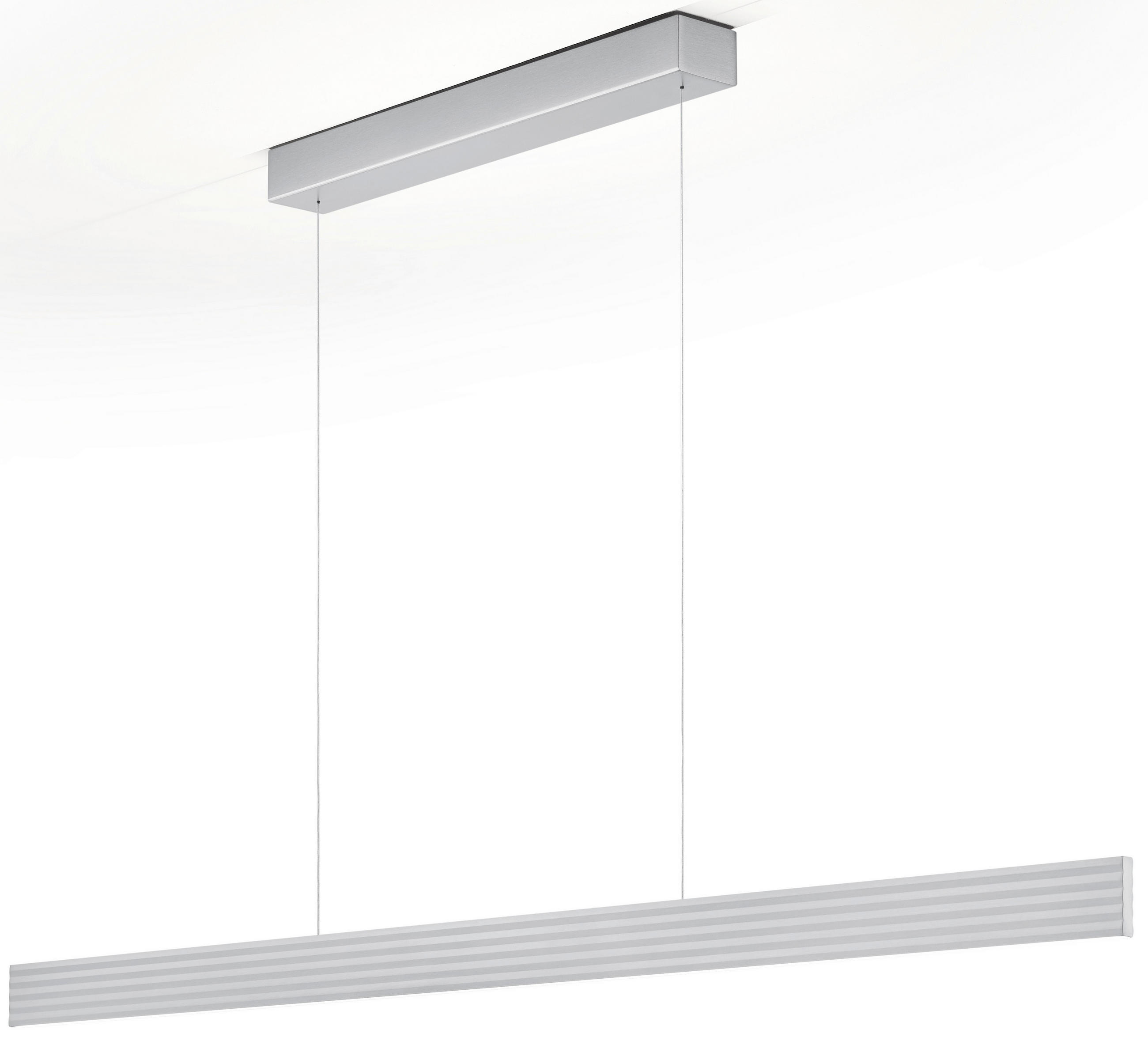 LED-PENDELLEUCHTE    - Anthrazit, Basics, Metall (132cm) - GKS Knapstein