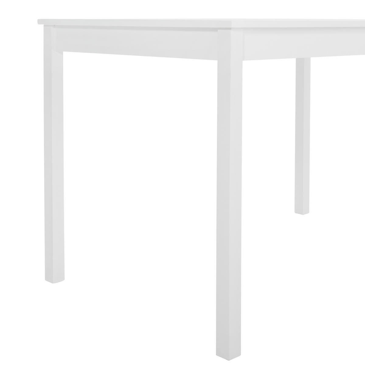 TISCHGRUPPE Weiß  - Weiß, LIFESTYLE, Holz (118/75/74cm) - MID.YOU