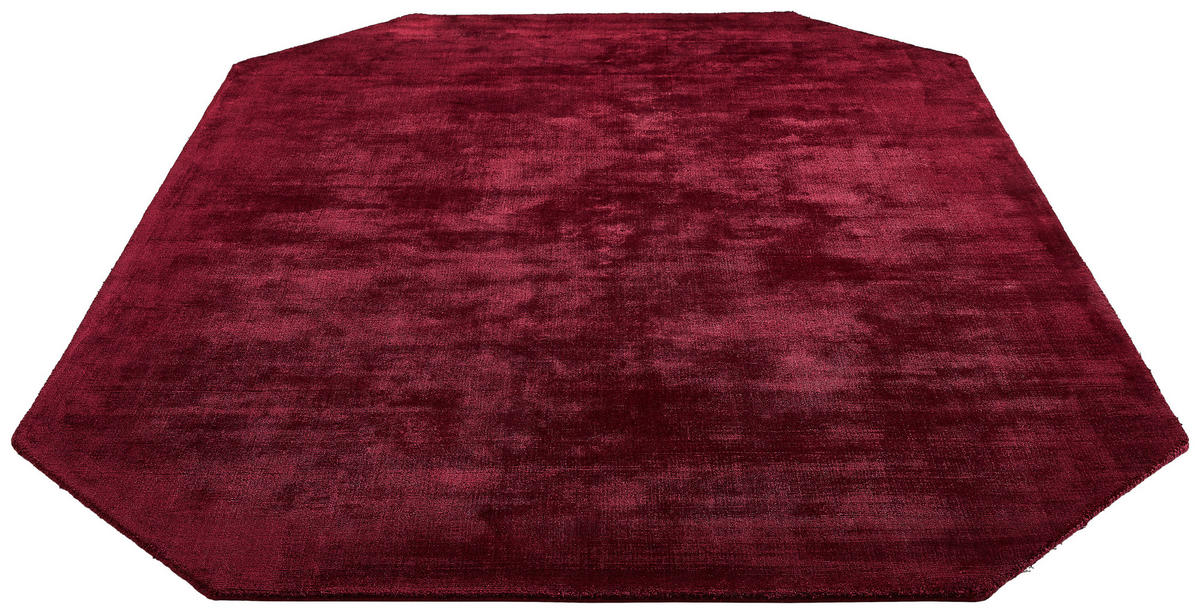 TKANÝ KOBEREC, 120/180 cm bordová - bordová, Design, textil (120/180cm) - Novel