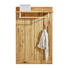 GARDEROBENPANEEL Wildeiche massiv, teilmassiv geölt Eichefarben - Eichefarben, Basics, Holz/Metall (78/121,4/30cm) - Linea Natura