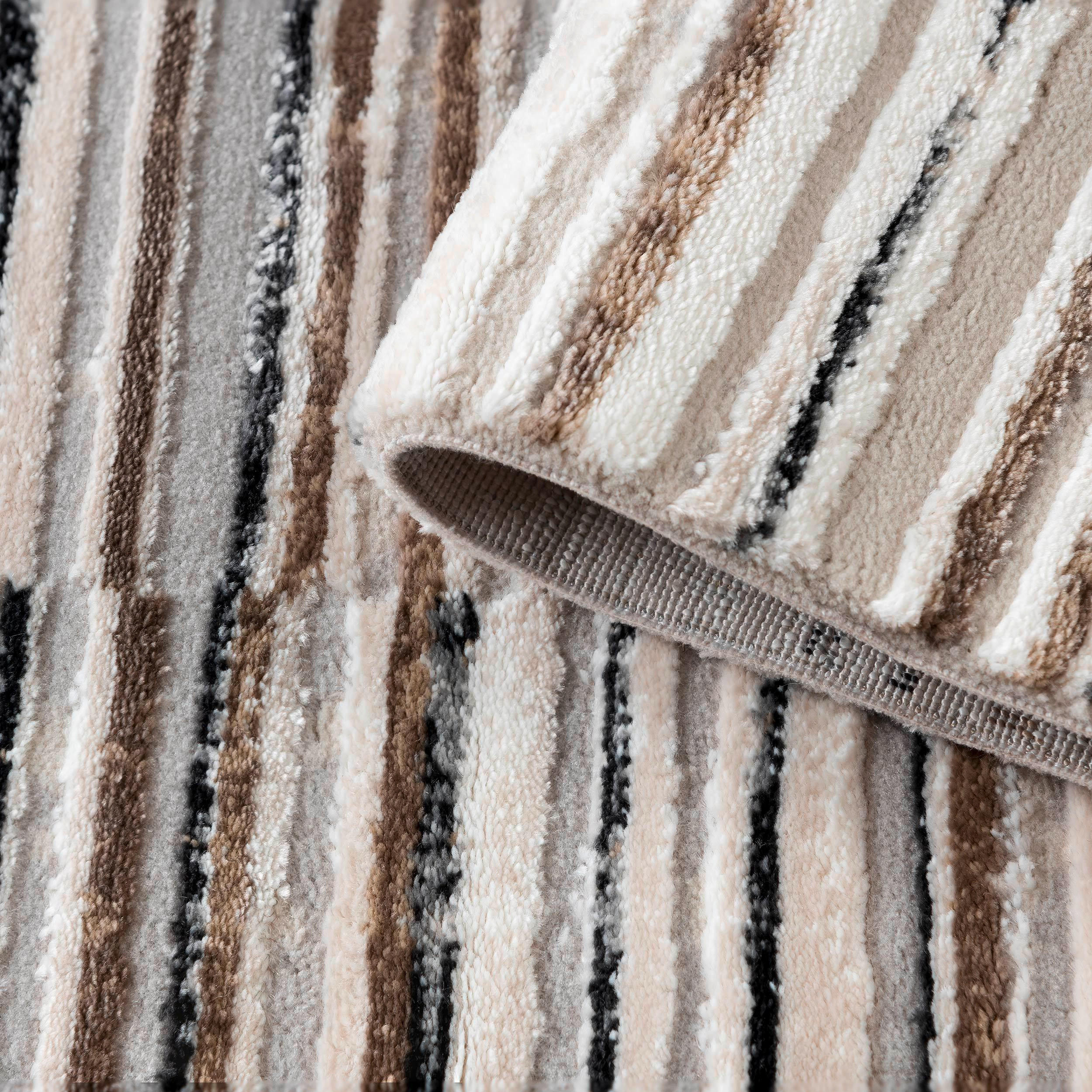 WEBTEPPICH  80/300 cm  Braun   - Braun, Basics, Textil (80/300cm)