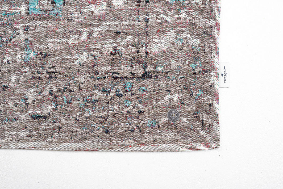 FLACHWEBETEPPICH 290/400 cm Grau  - Grau, Design, Textil (290/400cm) - Tom Tailor