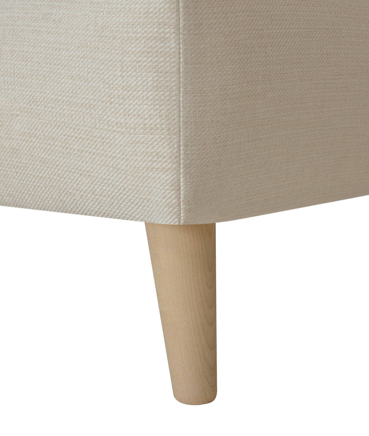 BOXSPRINGBETT 160/200 cm  in Beige  - Beige, Design, Holz/Textil (160/200cm) - Welnova