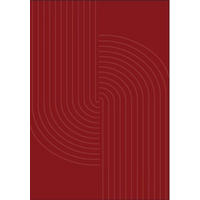 WEBTEPPICH 160/230 cm AVOLA  - Rot, Modern, Textil (160/230cm) - Novel