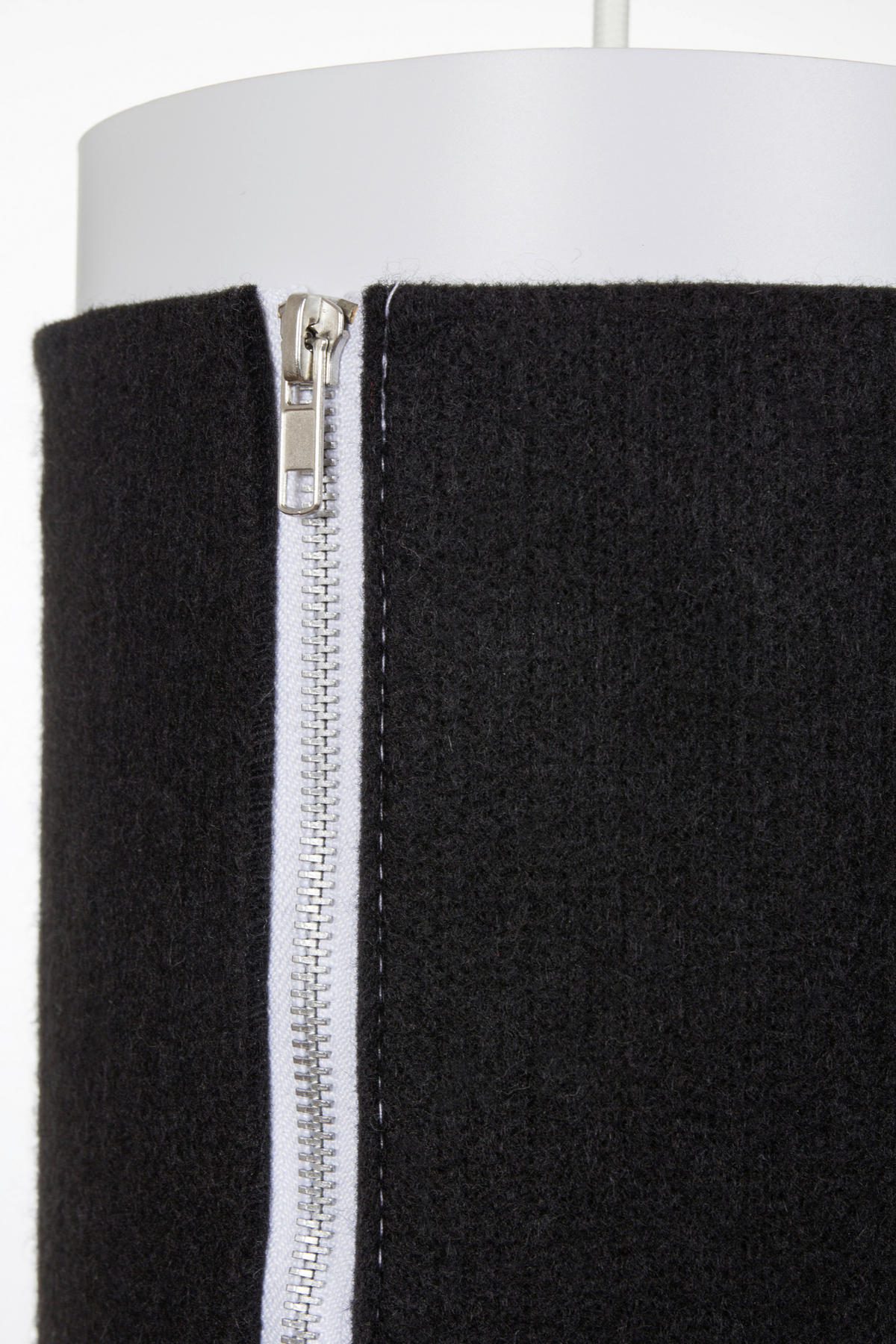 ZÁVĚSNÉ SVÍTIDLO, 15,5/15,5/40,6 cm  - antracitová, Basics, textil/plast (15,5/15,5/40,6cm) - MID.YOU