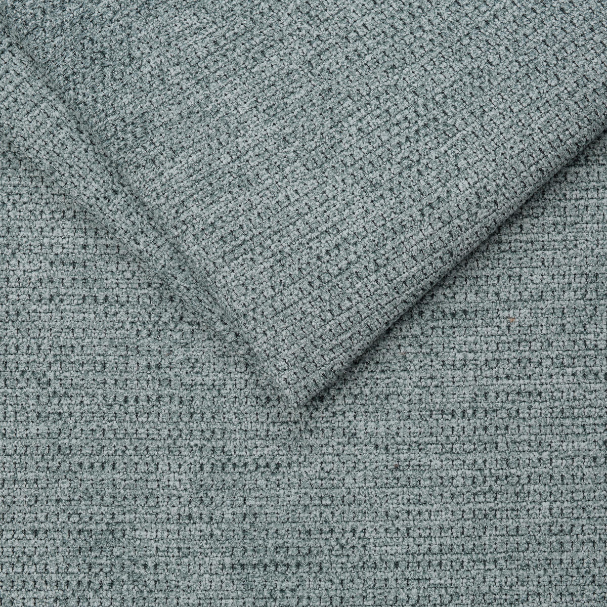 SAROKKANAPÉ textil világoskék  - világoskék/fekete, Konventionell, műanyag/textil (172/268cm) - MID.YOU