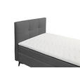 BOXBETT 120/200 cm  in Dunkelgrau  - Dunkelgrau, Basics, Holzwerkstoff/Textil (120/200cm) - Xora