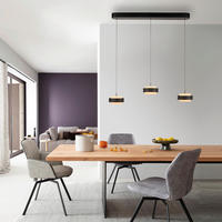 LED-PENDELLEUCHTE Elmo 96/17,5/180 cm  - Schwarz, Design, Kunststoff/Metall (96/17,5/180cm) - Schöner Wohnen