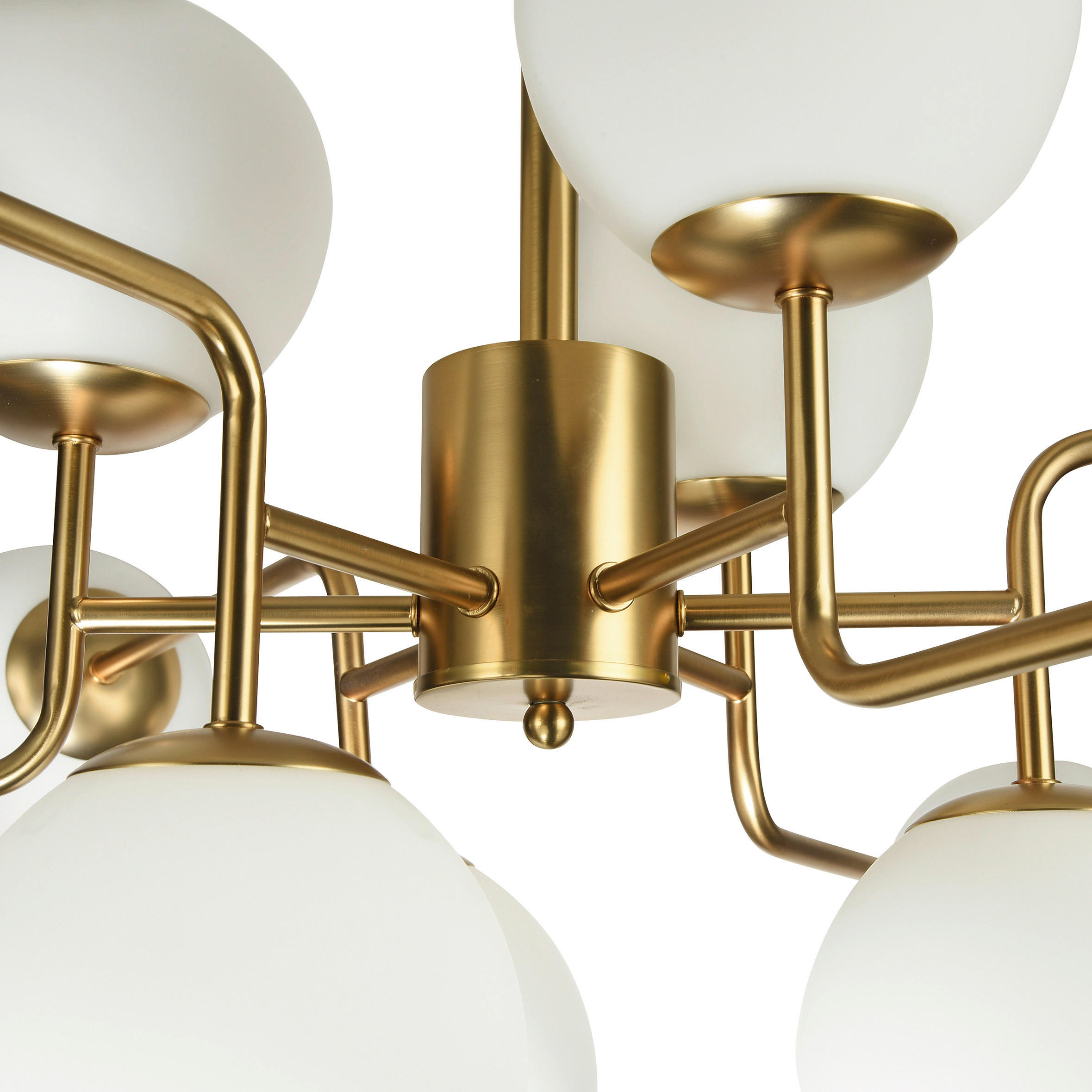 KRONLEUCHTER  110/42,7/50 cm   - Messingfarben, Trend, Glas/Metall (110/42,7/50cm) - MAYTONI
