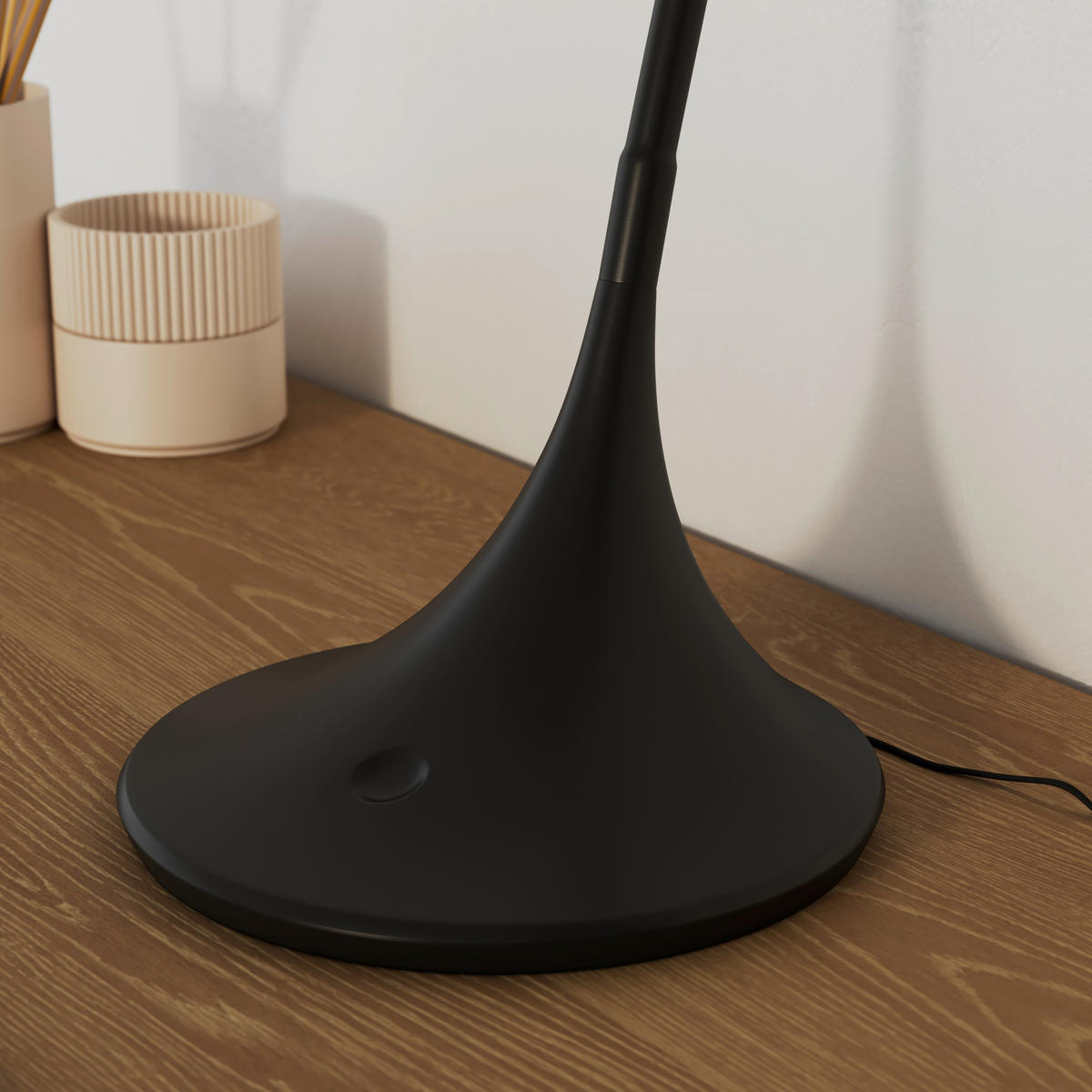 Lampă De Birou 22/17/37,5 cm    - negru, Basics, plastic (22/17/37,5cm) - Novel