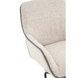 DREHSTUHL in Webstoff Grau, Schwarz, Beige - Beige/Schwarz, KONVENTIONELL, Kunststoff/Textil (61/83/91/58cm) - Venda