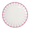 SPEISETELLER Weiß, Magenta 26,5/2,5 cm Fleur cassis  - Magenta/Weiß, MODERN, Keramik (26,5/2,5cm) - Villeroy & Boch
