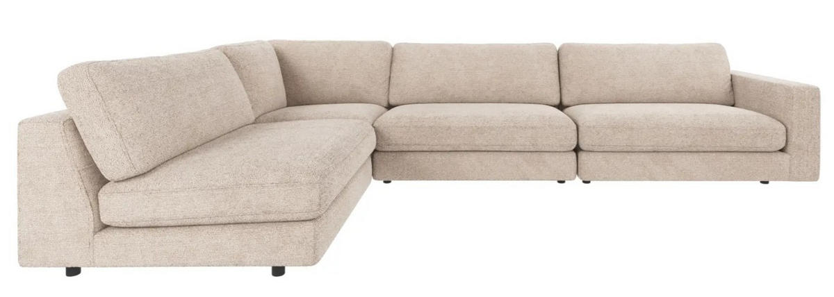 SOFFA i ljusgrå  - ljusgrå/svart, Klassisk, metall/trä (345/78/216cm) - Rowico