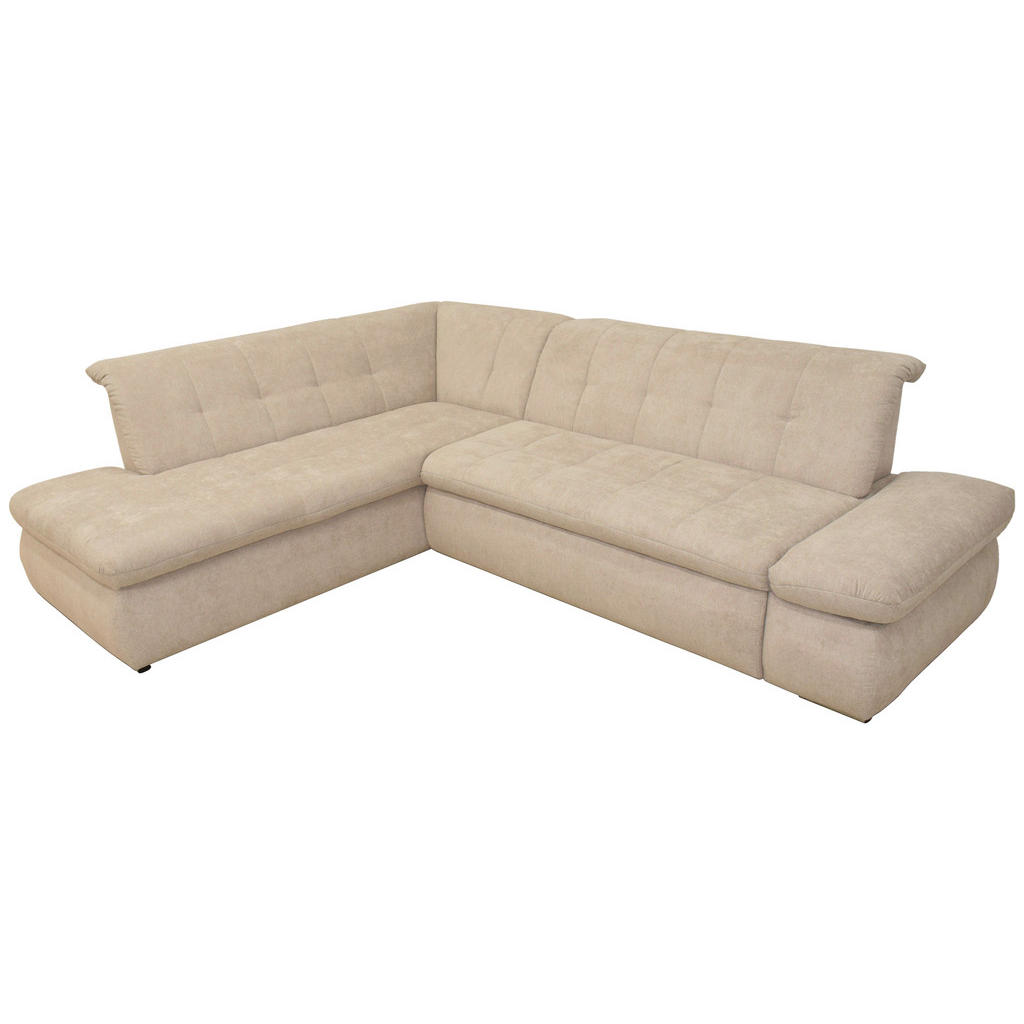 Thumbnail - Mid.you Ecksofa, Beige, Textil, Uni, 3-Sitzer, L-Form, 273x216 cm, Made in Europe, FSC Mix, Rücken echt, Wohnzimmer, Sof...