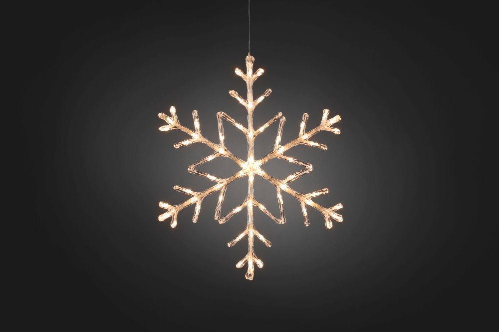 LED-DEKOLEUCHTE  - Transparent, KONVENTIONELL, Kunststoff (62,5/6/54cm)