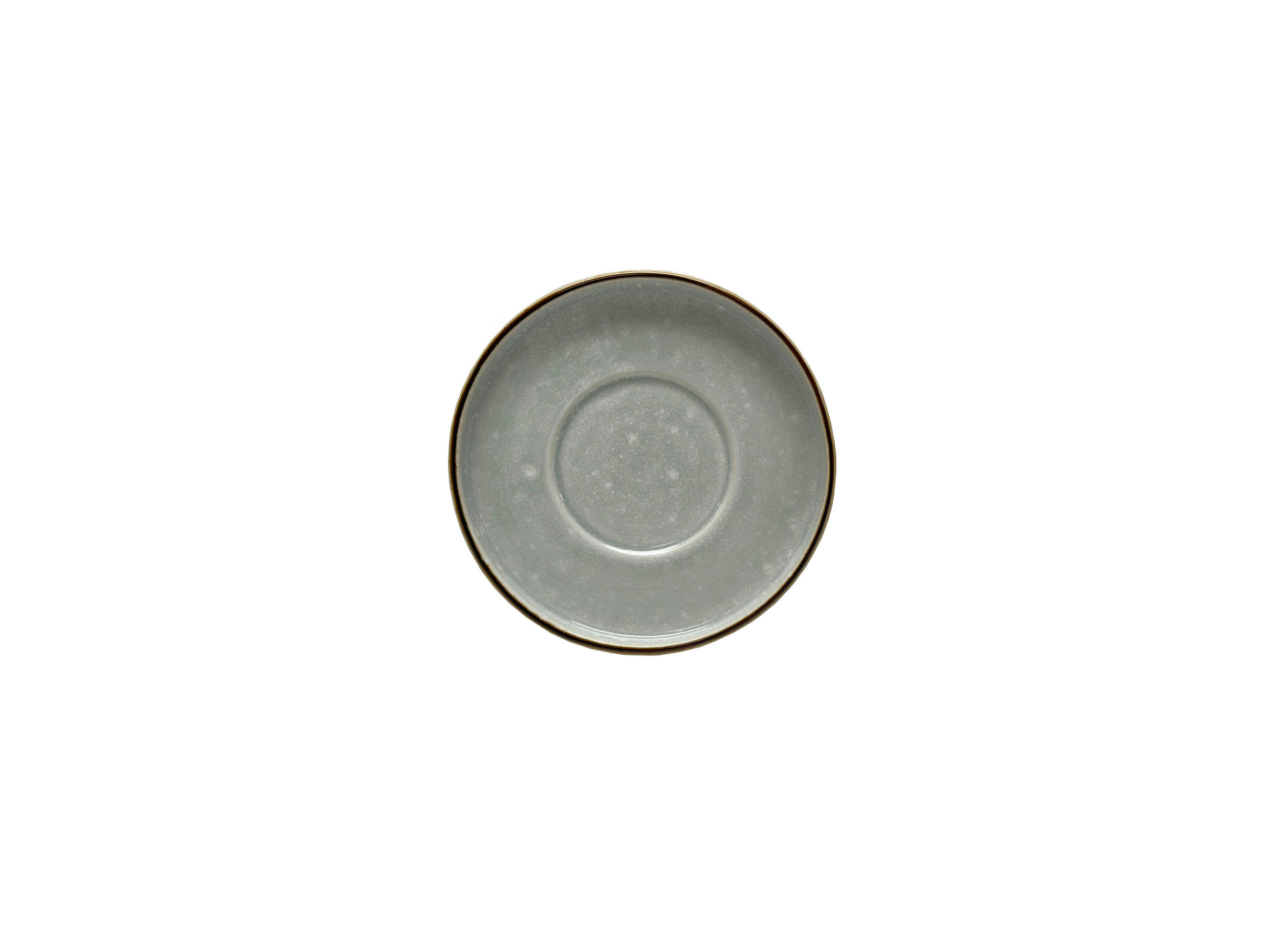 ESPRESSO-UNTERTASSE BREDA EISGRAU 12 cm  - Grau, Trend, Keramik (12cm) - Landscape