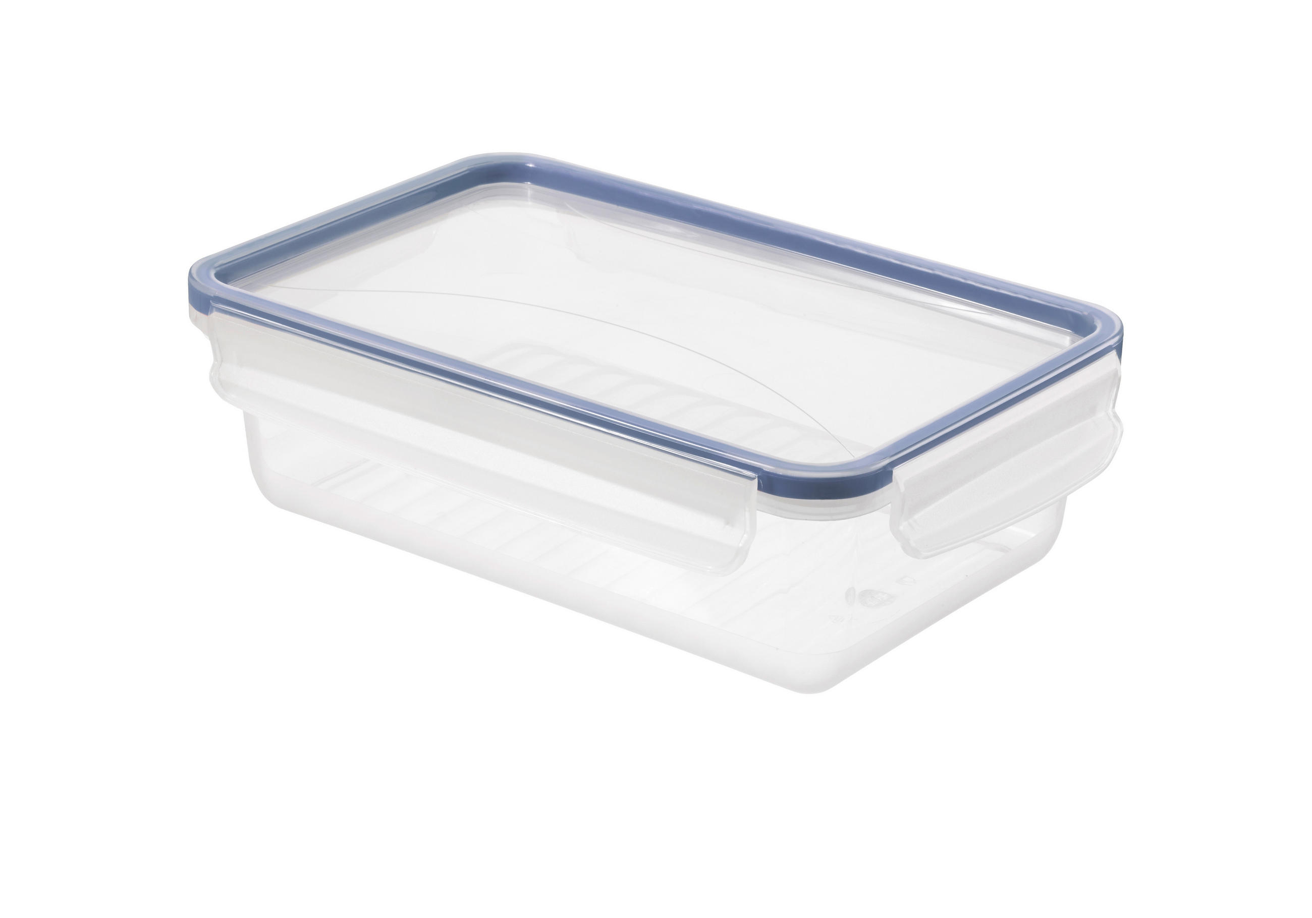 FRISCHHALTEDOSE CLIC & LOCK 1,5 L  - Blau/Naturfarben, Basics, Kunststoff (23,9/16/7,1cm) - Rotho