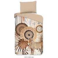 BETTWÄSCHE HIP Satin 140/200 cm  - Sandfarben/Beige, KONVENTIONELL, Textil (140/200cm)