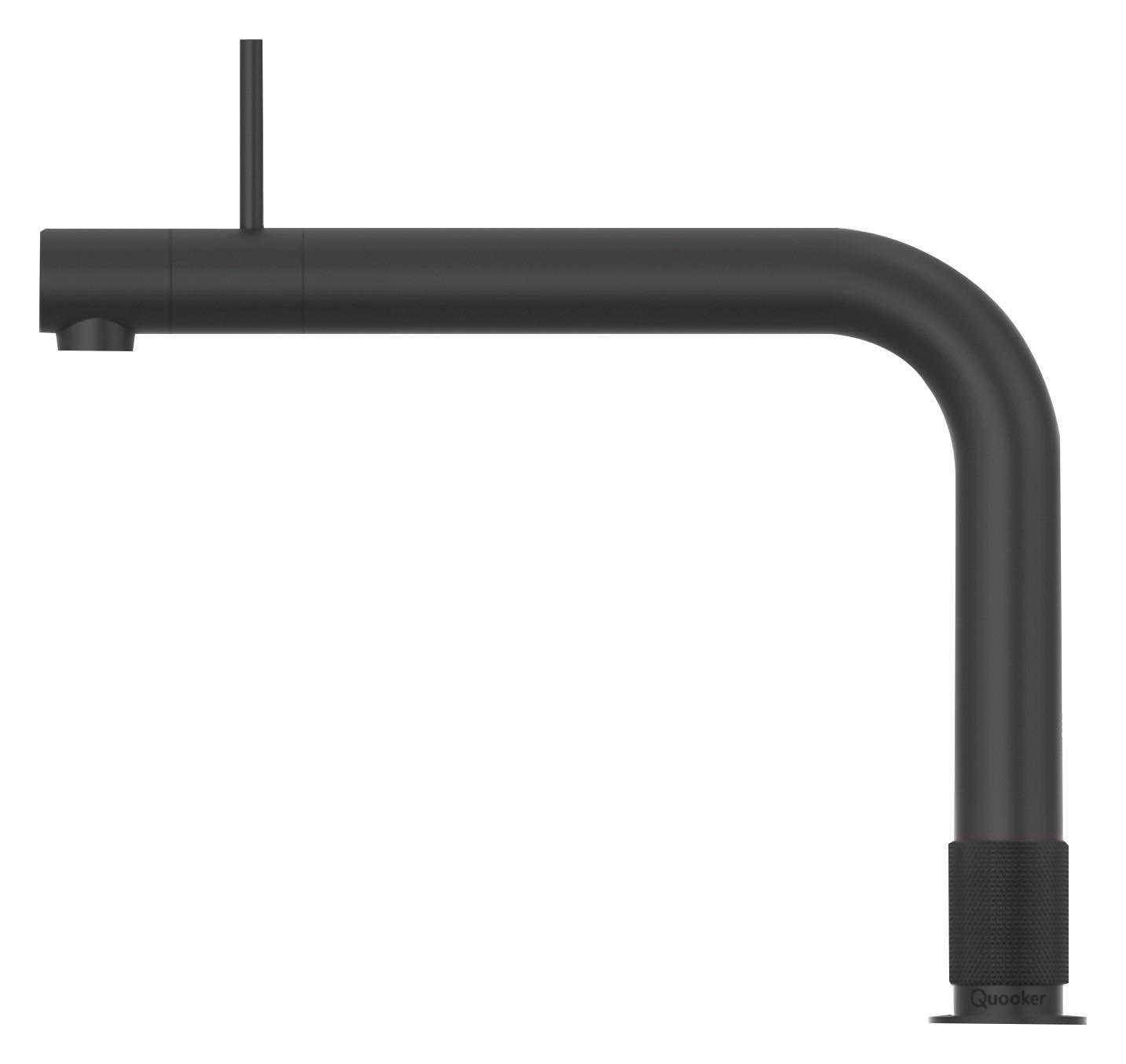 KÜCHENARMATUR FTBLK  - Schwarz, Basics, Metall (3,5/25,5/33,5cm) - Quooker