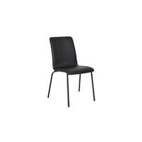 STOL stål  - svart, Design, metall/textil (60/83/48cm)