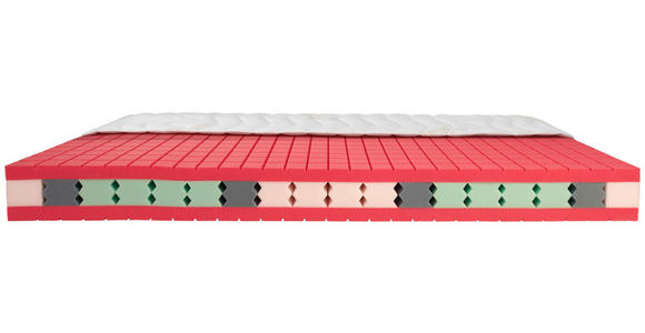KALTSCHAUMMATRATZE ERGONOMICA - Creme, KONVENTIONELL, Textil (180/200cm) - Novel