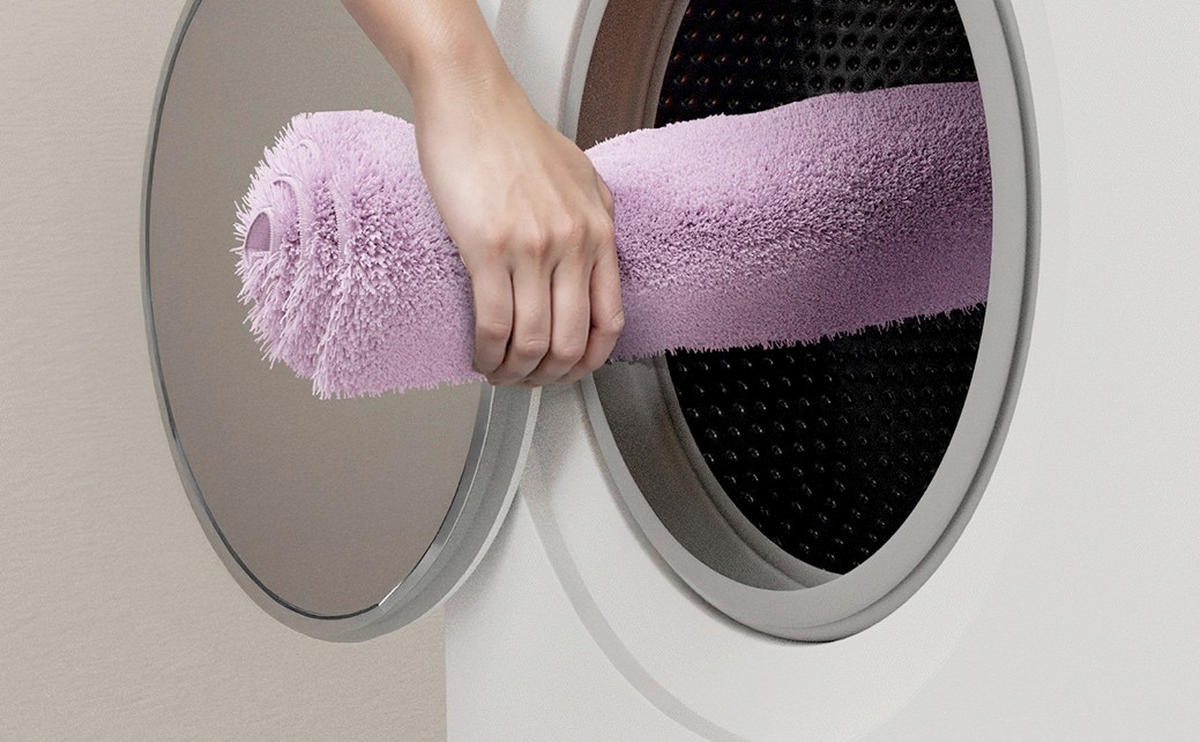 BADEMATTE Lila 60/100 cm  - Lila, Basics, Kunststoff/Textil (60/100cm) - Grund