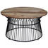COUCHTISCH in Holz, Metall 85/85/43 cm - Schwarz/Akaziefarben, Design, Holz/Metall (85/85/43cm) - Carryhome COUCHTISCH in Holz, Metall 85/85/43 cm - Schwarz/Akaziefarben, Design, Holz/Metall (85/85/43cm) - Carryhome