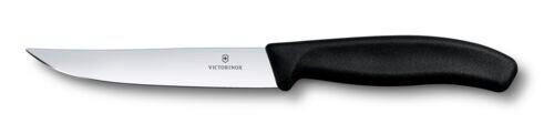 STEAKMESSER - Silberfarben/Schwarz, Basics, Kunststoff/Metall (23.1/2.7/1.3cm) - Victorinox