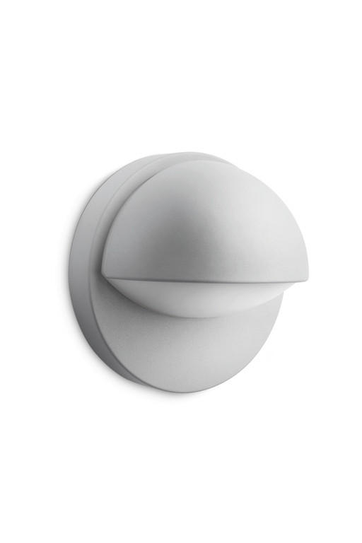 SPOLJNA ZIDNA SVETILJKA June  - siva, Osnovno, metal (19,5/13,5/19,5cm) - Philips
