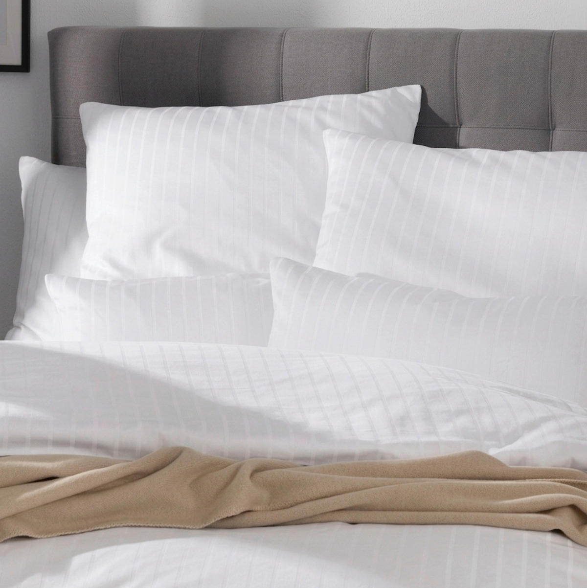 ÁGYNEMŰHUZAT-GARNITÚRA 140/200 cm  - fehér, Basics, textil (140/200cm) - Margaret G.