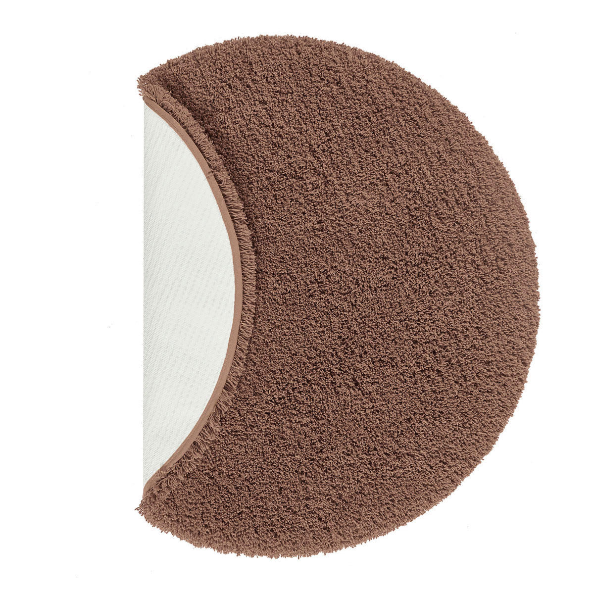BADTEPPICH MUSA 80 cm - Braun, Basics, Textil (80cm) - Aquanova