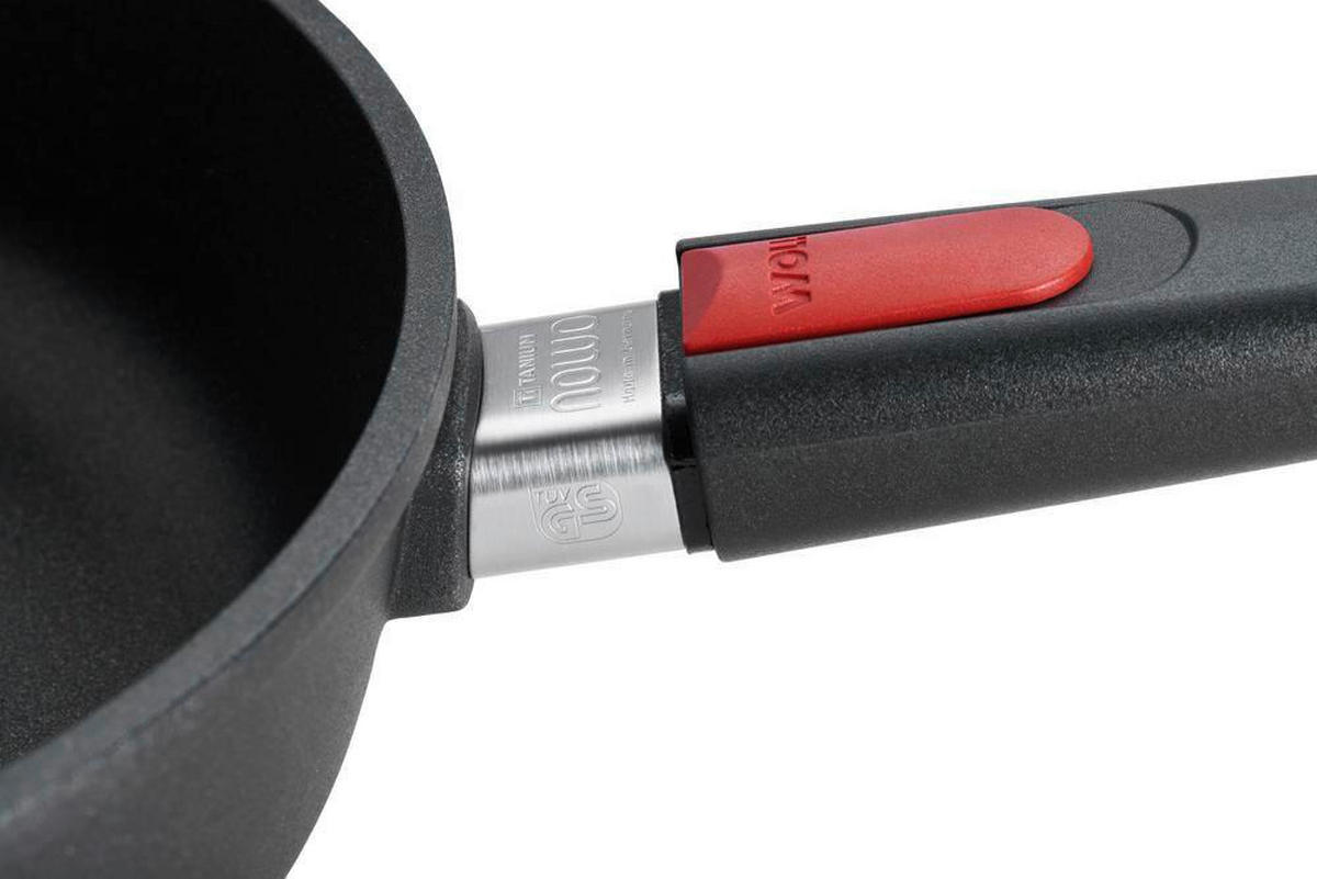 BRATPFANNE Nowo-Titanium PTFE-Antihaftbeschichtung 28 cm  - Anthrazit, Basics, Metall (28cm) - WOLL