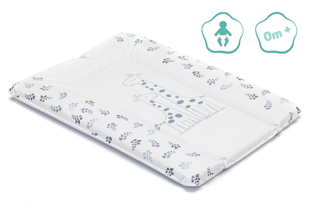 WICKELAUFLAGE - Weiß/Grau, Basics, Kunststoff (70/48/6cm) - Fillikid