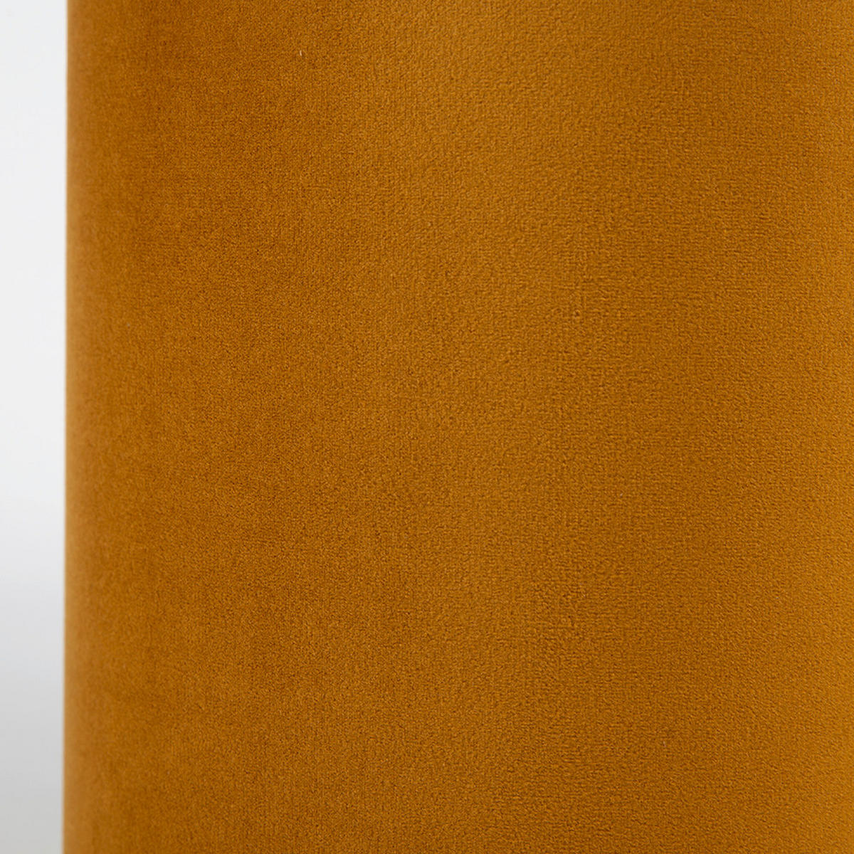 LEUCHTENSCHIRM Velour   - Bernsteinfarben, Basics, Textil/Metall (30cm)