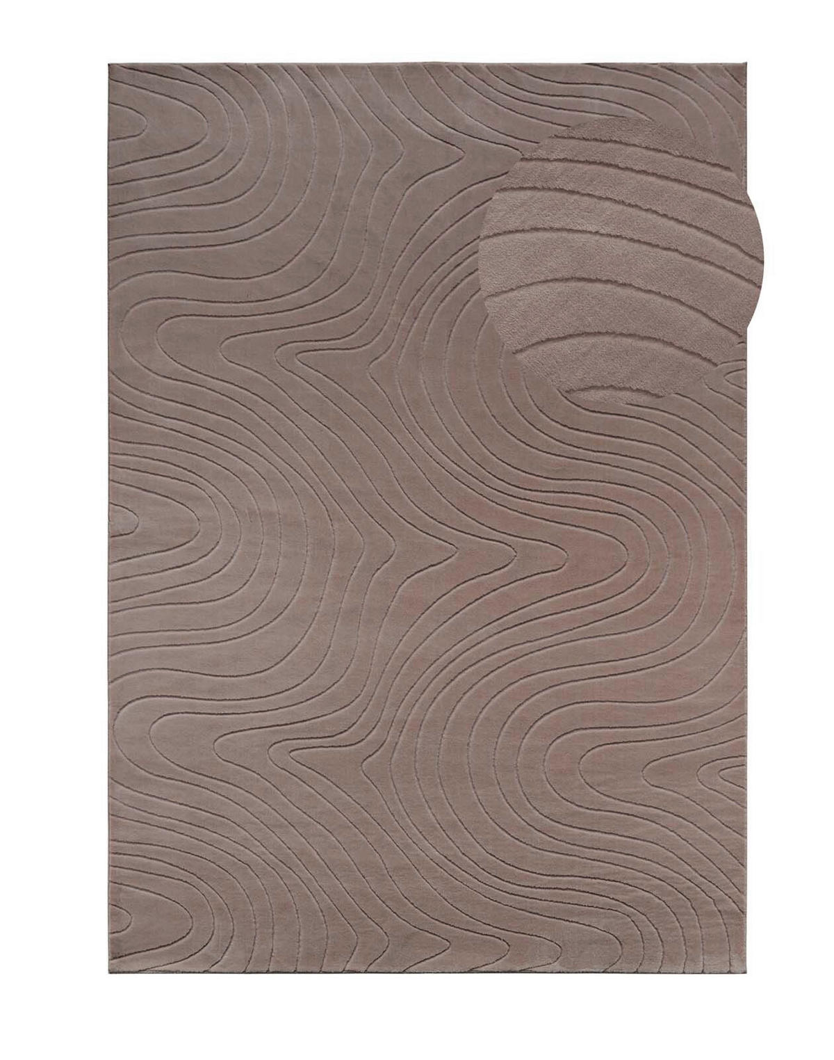 WEBTEPPICH 200/290 cm Stilo Taupe rechteckig  - Taupe, Basics, Textil (200/290cm) - Novel