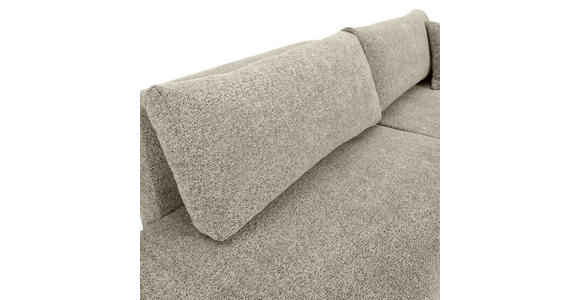 ECKSOFA Mintgrün Flachgewebe Zierkissen, Rückenkissen, Bettkasten, Schlaffunktion, Rücken echt, Liegefläche im Originalstoff  - Schwarz/Mintgrün, KONVENTIONELL, Kunststoff/Textil (260/145cm) - Carryhome