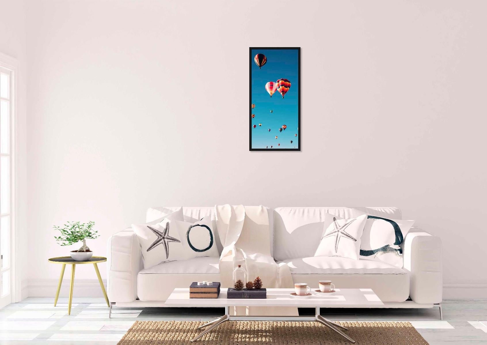 BILD 48/98 cm  - Multicolor/Schwarz, Design, Holz/Kunststoff (48/98cm)