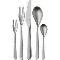 BESTECKSET NEO 30-teilig Edelstahl  - Grau, Basics, Metall (43/26,5/55cm) - WMF