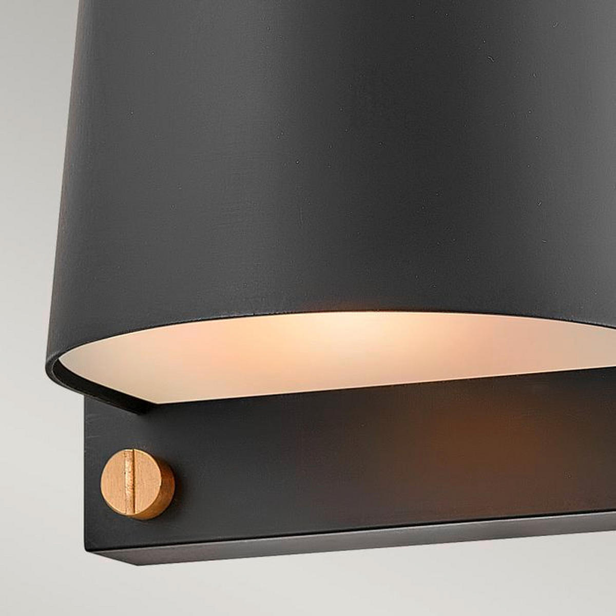 AUSSENWANDLEUCHTE - Schwarz, Konventionell, Kunststoff/Metall (12/16.5/16.5cm) - Elstead Lighting