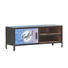 LOWBOARD 119/47/40 cm - Multicolor/Schwarz, Design, Holz/Kunststoff (119/47/40cm) LOWBOARD 119/47/40 cm - Multicolor/Schwarz, Design, Holz/Kunststoff (119/47/40cm)