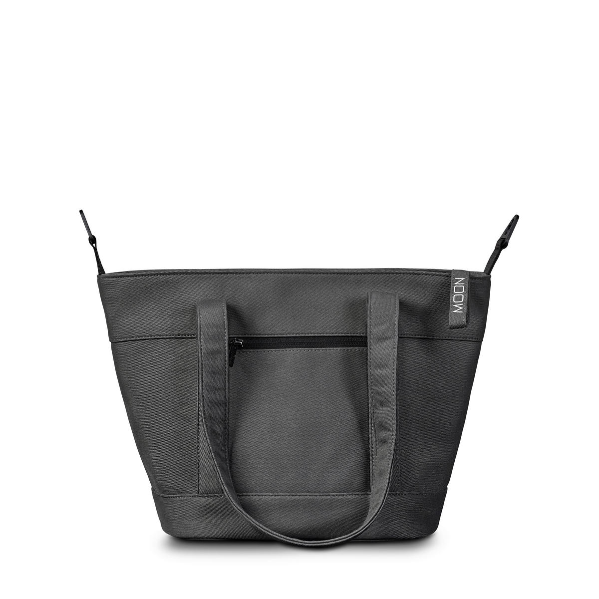 TORBA ZA PREVIJANJE  V-Shape Bag   - antracit, Basics, tekstil (41/16/28cm) - Moon