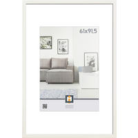BILDERRAHMEN 66/96,5/1,5 cm  - Weiß, Basics, Glas/Kunststoff (66/96,5/1,5cm)