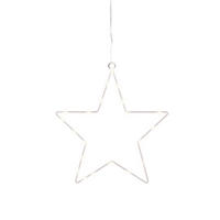 LED-DEKOLEUCHTE Christmas   - Weiß, KONVENTIONELL, Metall (30cm)