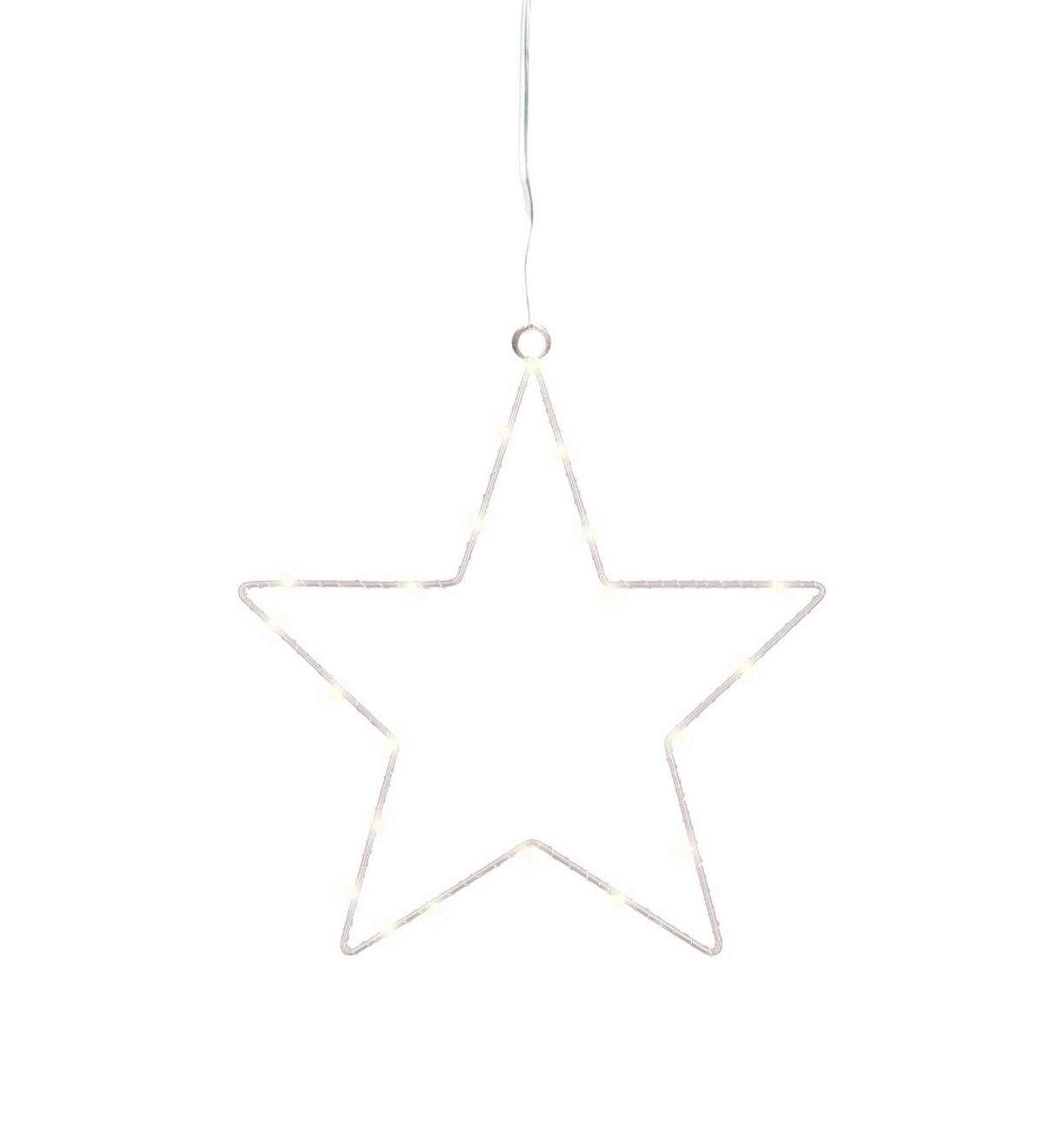 LED-DEKOLEUCHTE Christmas   - Weiß, KONVENTIONELL, Metall (30cm)
